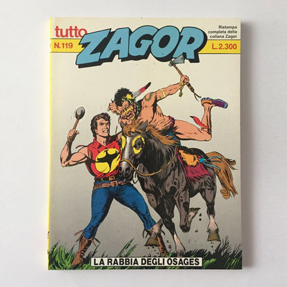Fumetti Tutto ZAGOR Ristampa completa della Raccolta numero n. 1 Speciale Lotto