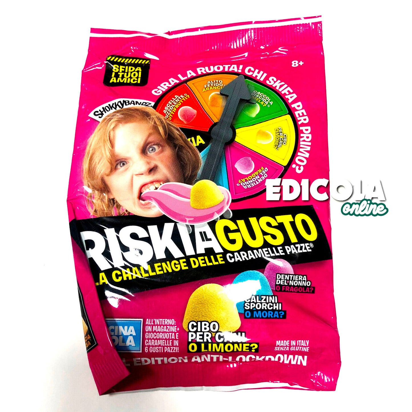 Surprise Envelopes RISKIA THE TASTE Crazy Gummy Candies Riskia Envelope
