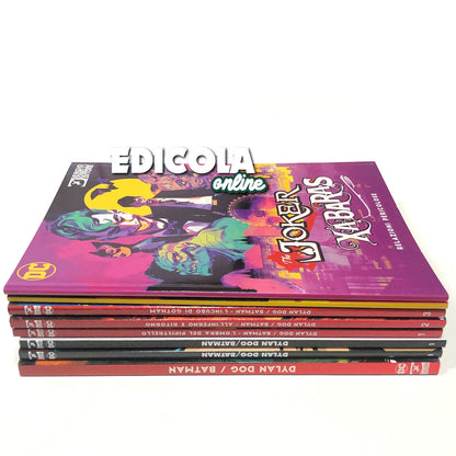 Komplette Saga 8x DYLAN DOG und BATMAN Comics Nummer 0 1 2 3 + Variante Cover Joker