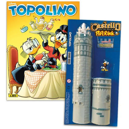CHÂTEAU Complet avec PAPERINIK avec Mickey Mouse Donald Duck Comics