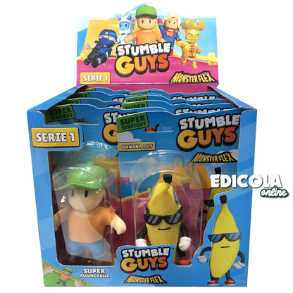 Personaggi STUMBLE GUYS Serie 1 2 Action Figure 3D Super Allungabili Monsterflex