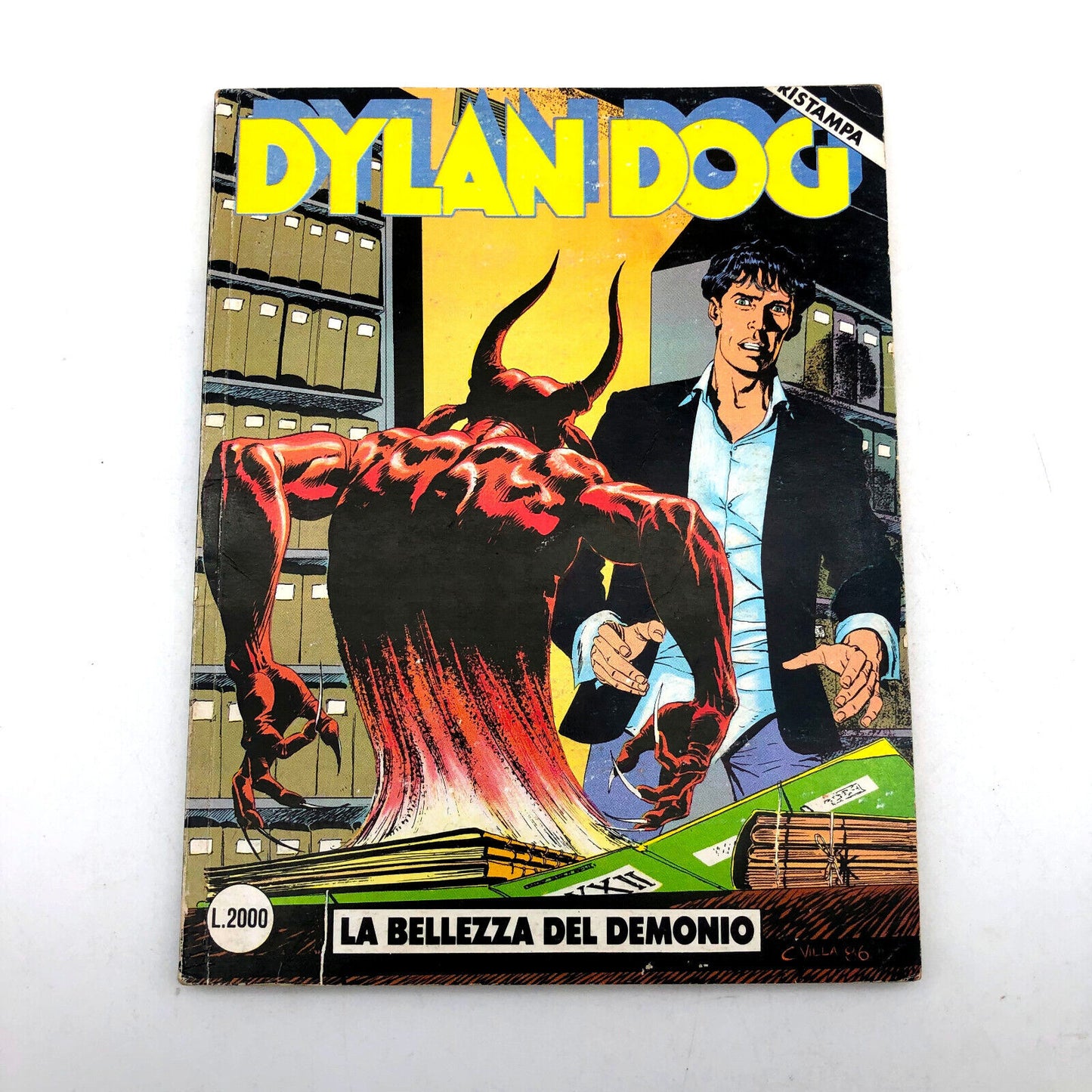 Fumetti di DYLAN DOG lotto Serie 1 prima Ristampa Sequenza non completa Bonelli