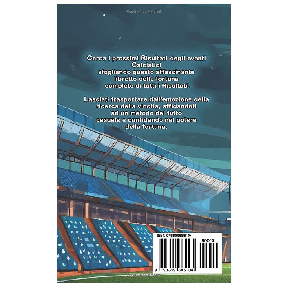 Libro della Fortuna: Metodo Simpatico per vincere alle Scommesse Sportive Calcio
