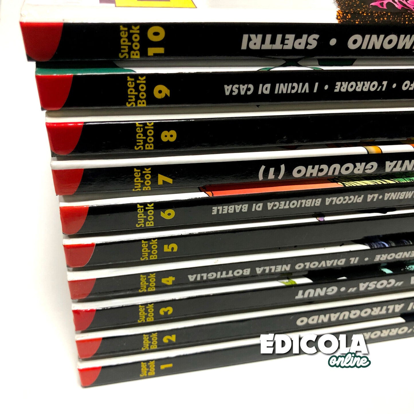 Lot de DYLAN DOG SUPER BOOK Hors Série Hardback Comics Séquence complète