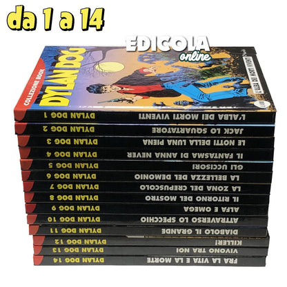 Lotto di Fumetti DYLAN DOG Collezione BOOK - Cartonata sequenza Completa