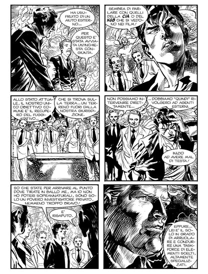Comic Book Color Reprint of DYLAN DOG #1 Dawn of the Dead +421