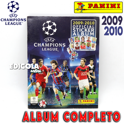 Album Completo di Figurine Calciatori Panini CHAMPIONS LEAGUE 2009-10 Uefa 2010