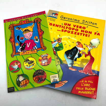 Kinder-Comicbuch von GERONIMO STILTON, illustriert für Kinder, gebrauchter Vintage-Stil