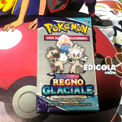 Packs simples Pokémon ITA scellés - 3 cartes de jeu d'extension en italien