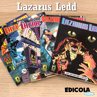 Lot de LAZARUS LEDD Complete Comics Science Fiction Star Comics Très Rare Occasion