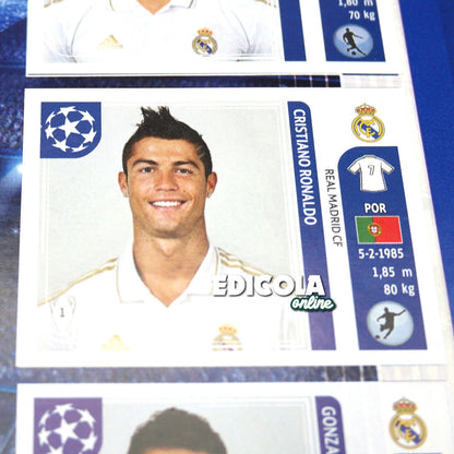 Komplettes Album mit Panini-Fußballspieleraufklebern CHAMPIONS LEAGUE 2011-12 UEFA 2012