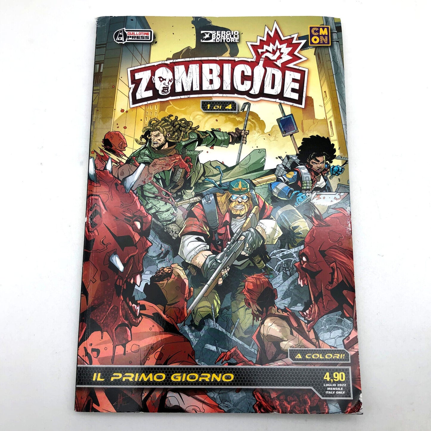 Fumetto di ZOMBICIDE numero n 1 Sergio Bonelli Il Primo Giorno in Italiano Raro