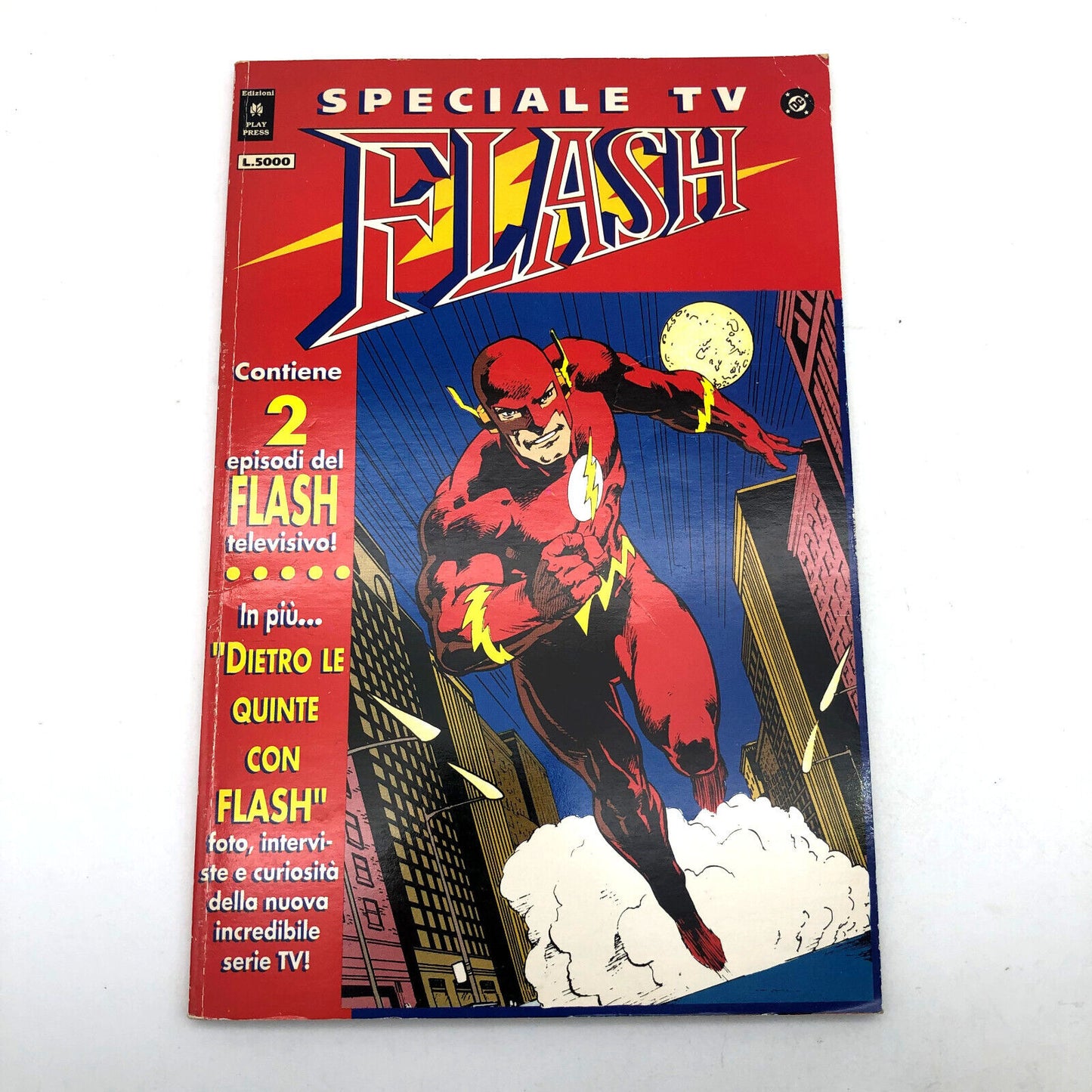 Comic auf Italienisch. Sehr seltenes TV-Special FLASH. Seltener angloamerikanischer Film DC aus dem Jahr 1992