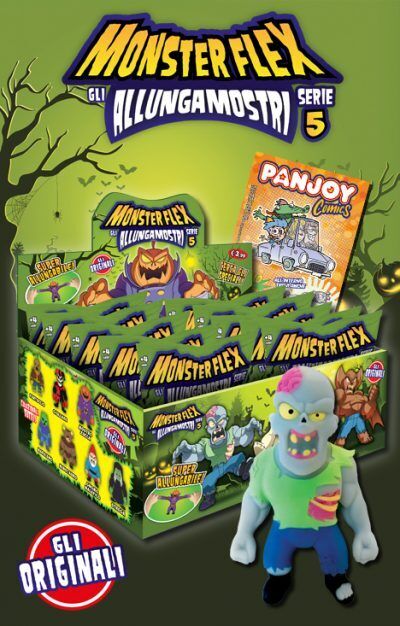 Personaggi MONSTER FLEX Serie 5 Monsterflex gli Allungamostri Mostri Allungabili