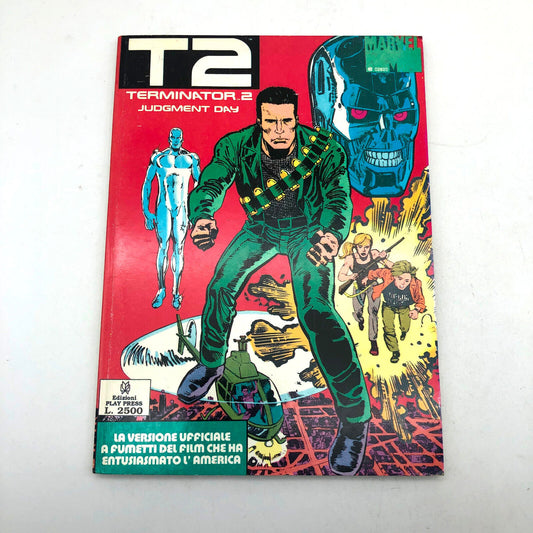 Fumetto in italiano Rarissimo TERMINATOR 2 MARVEL Raro 1991 film Angloamericani