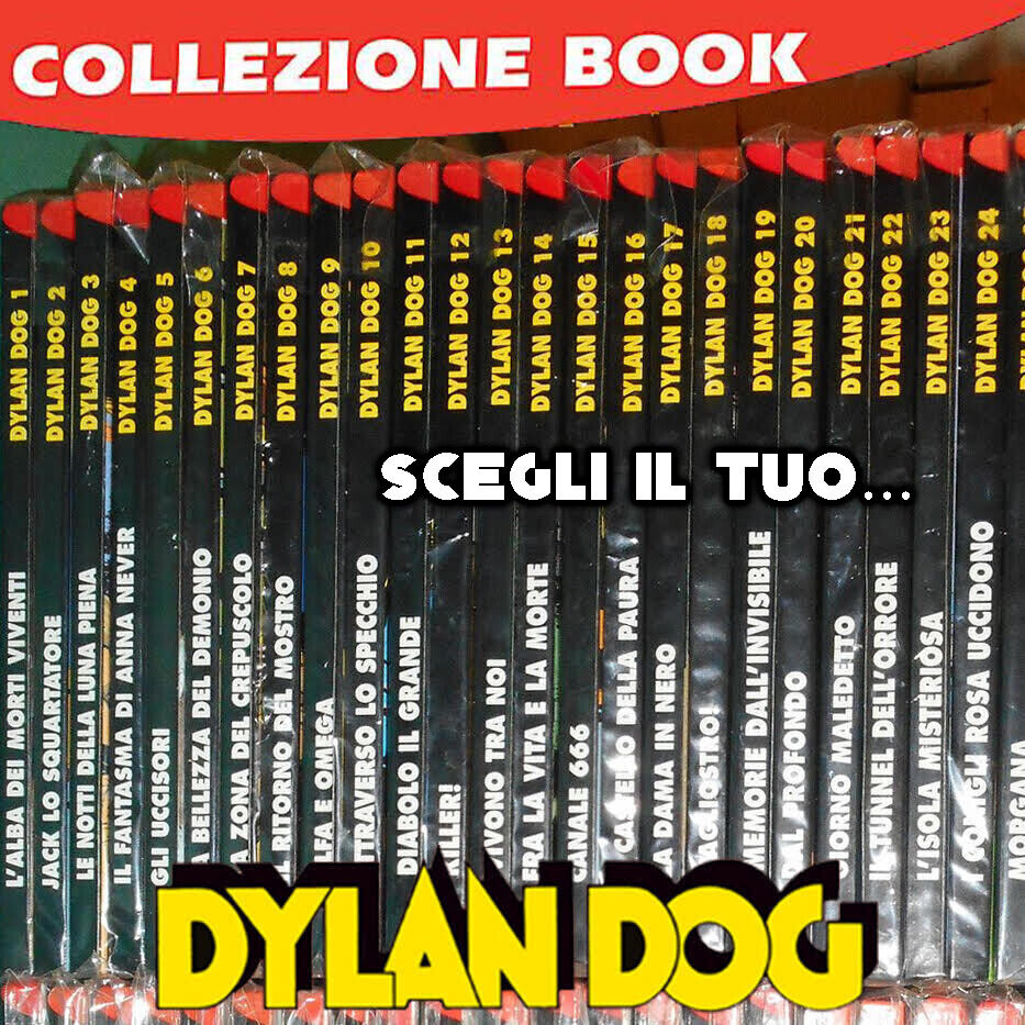 Lotto di Fumetti DYLAN DOG Collezione BOOK - Cartonata sequenza Completa