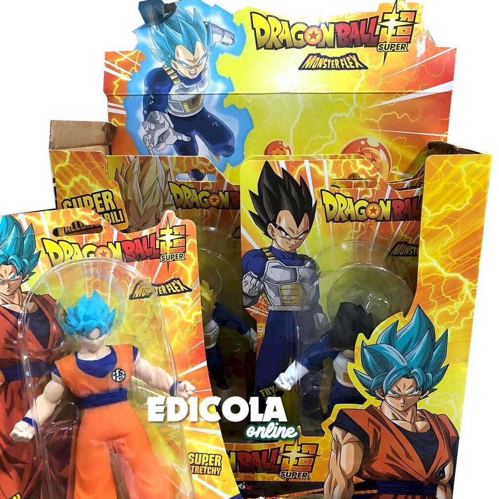 DRAGONBALL Super ausziehbare 3D-Actionfigur Monsterflex Goku Manga-Charaktere