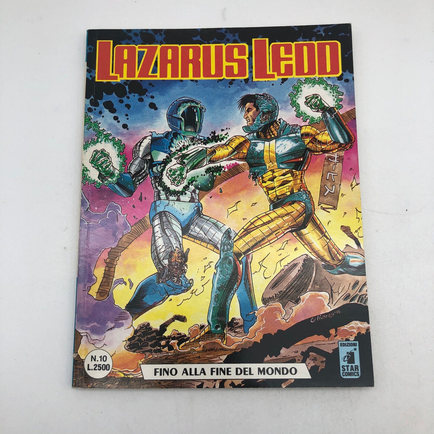 Lot de LAZARUS LEDD Complete Comics Science Fiction Star Comics Très Rare Occasion
