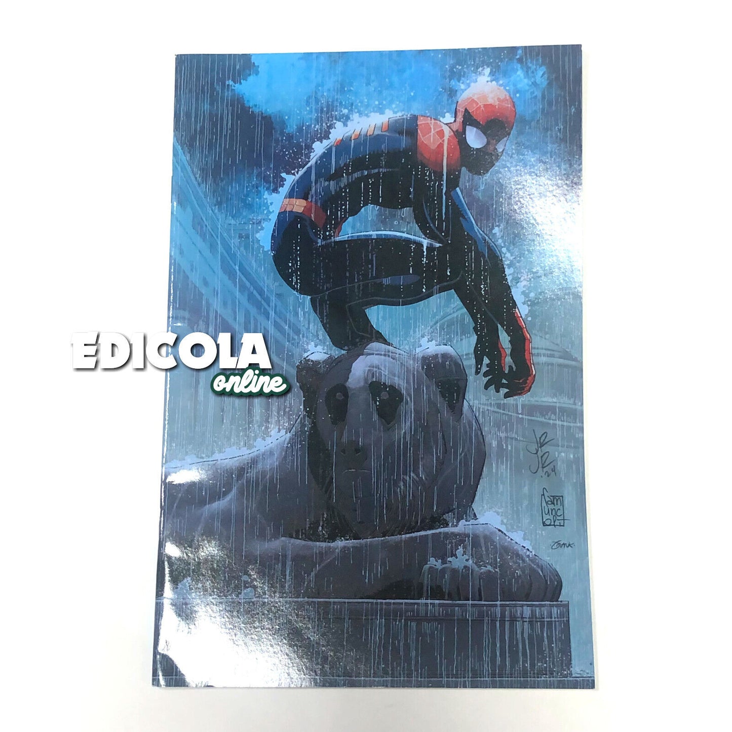 Set 4 Fumetti Spider-man Ultimate 1 Variant PVC Marco Checchetto + Comicon 2024