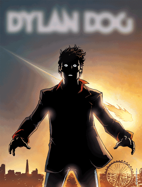 DYLAN DOG 387 Comic Cover VARIANT Sammlerstück Original seltene Lucca Comics