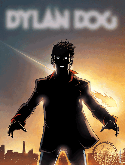 DYLAN DOG 387 Comic Cover VARIANT Sammlerstück Original seltene Lucca Comics