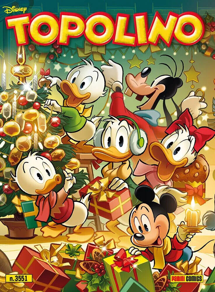 Lot de bandes dessinées Mickey Mouse, collection spéciale, livret dédié à Noël (variante)