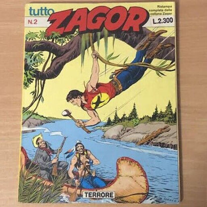 Fumetti Tutto ZAGOR Ristampa completa della Raccolta numero n. 1 Speciale Lotto