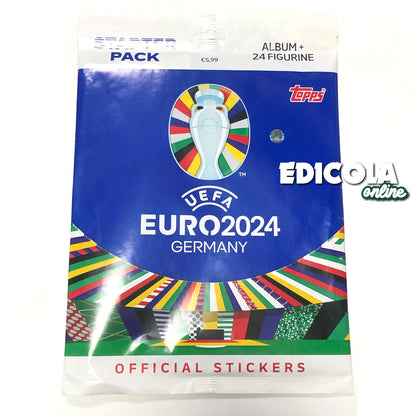 Album e/o Bustine di Figurine EURO 2024 Germany Topps Uefa 24 Official Stickers