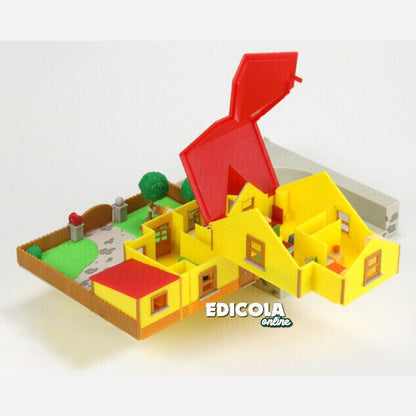 Set Completo 6/6 : LA CASA DI ZIO PAPERINO con Fumetti di Topolino e Paperinik