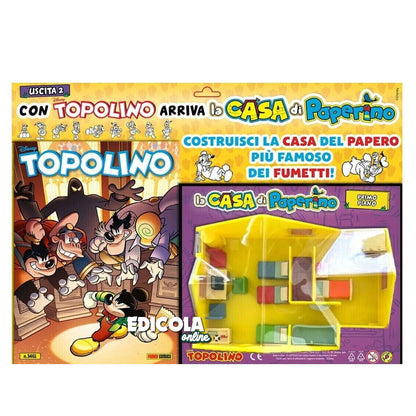 Set Completo 6/6 : LA CASA DI ZIO PAPERINO con Fumetti di Topolino e Paperinik