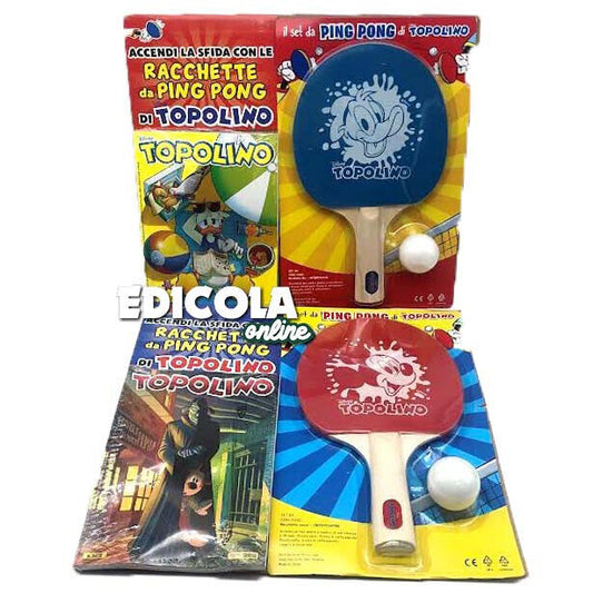 2x MICKEY MOUSE Comics Nr. 3477 3478 Sammlerstück mit Gadgets, Tischtennisschläger