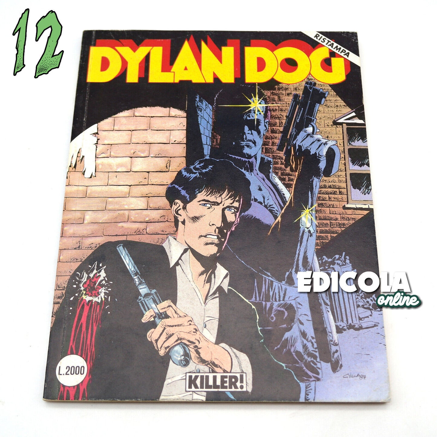 Fumetti di DYLAN DOG lotto Serie 1 prima Ristampa Sequenza non completa Bonelli
