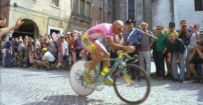 ROSA Radtrikot 82. Giro d'Italia 1999 Vintage Marco Pantani + Sportweek