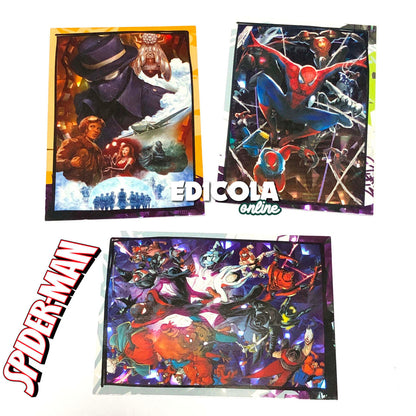 Set Album di SPIDER-MAN Spiderverse e Bustine di Figurine MARVEL Starter Pack
