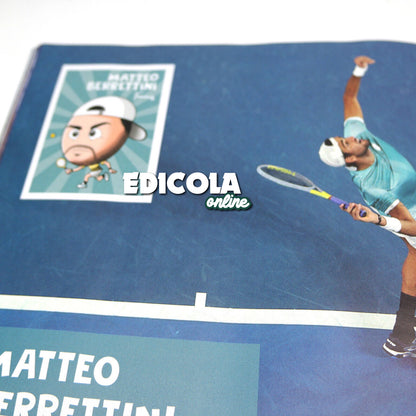 Album Completo Figur Esselunga Super Champs Tokio 2020 + Rookie Jannik Sinner