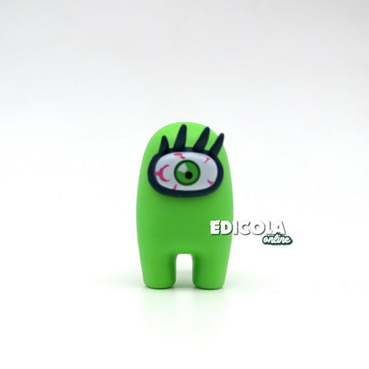 mini Action Figures 3D dei Personaggi AMONG US Serie 3 Edicola Toikido Crewmates