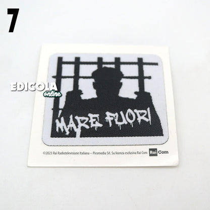 Choisissez le bracelet en silicone avec phrase Patch de la série télévisée SEA FUORI Rai 2023