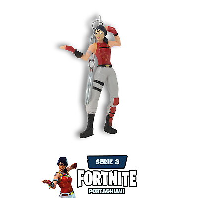 Scegli Portachiavi Personaggi FORTNITE BATTLE ROYALE mini Action Figure 3D Skin