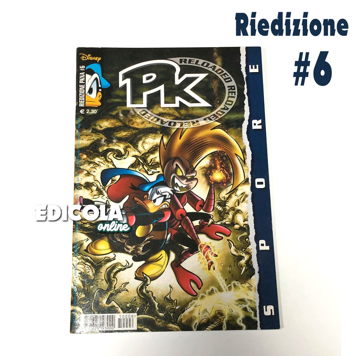 Comics Lot PKNA Paperinik New Adventures Pikappa Complete PK Disney Zero 1 2