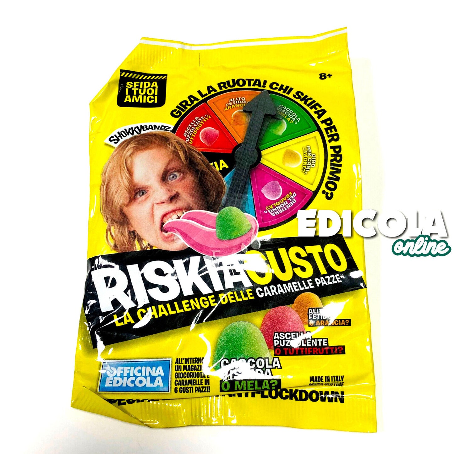 Surprise Envelopes RISKIA THE TASTE Crazy Gummy Candies Riskia Envelope