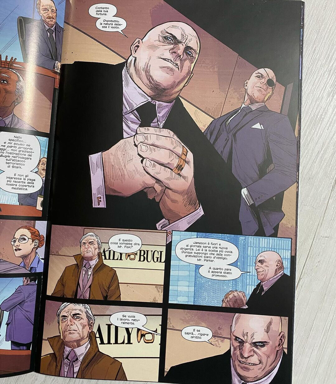 SPIDERMAN ULTIME n. 1 variante de couverture de bande dessinée de Marco Checchetto Italiano 2024