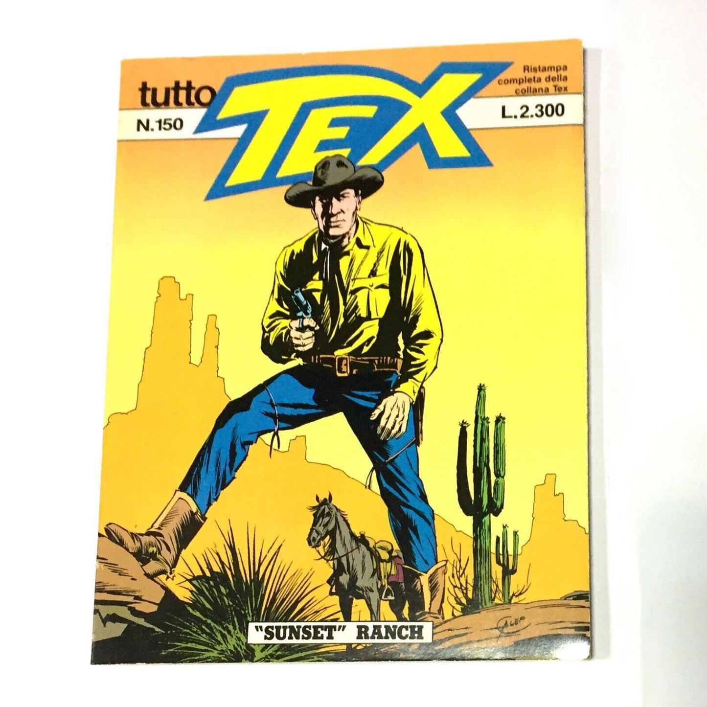 Fumetti Tutto TEX WILLER Ristampa completa della collezione Western lotto Usati
