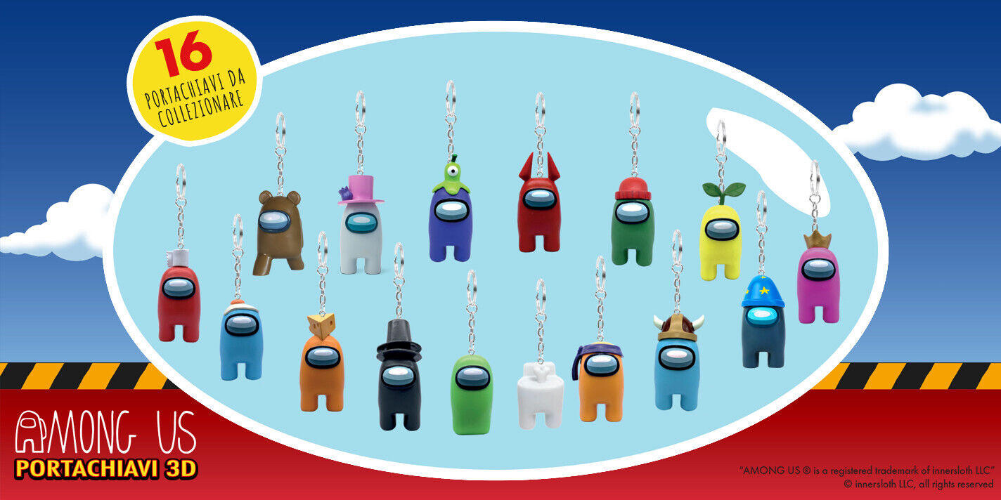 Enveloppe surprise parmi les personnages américains, porte-clés, figurines d'action 3D
