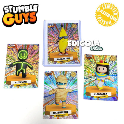 Set RAINBOW Edition Official Card STUMBLE GUYS Limited Banana