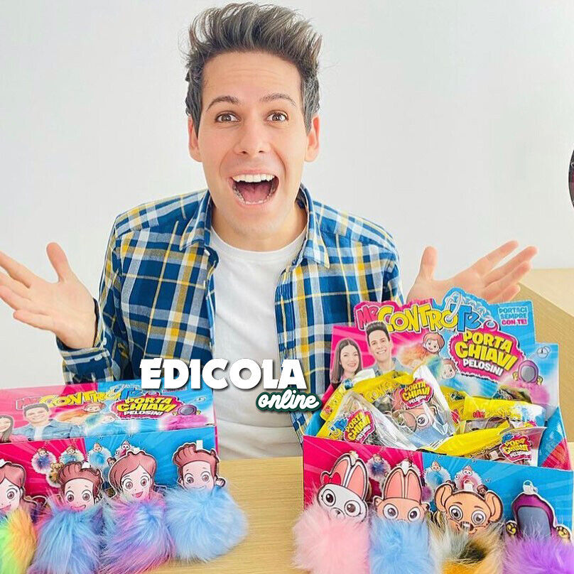 Scegli il Portachiavi Me CONTRO Te Pelosini Peluche Pon Pon LUI e SOFI Signor S