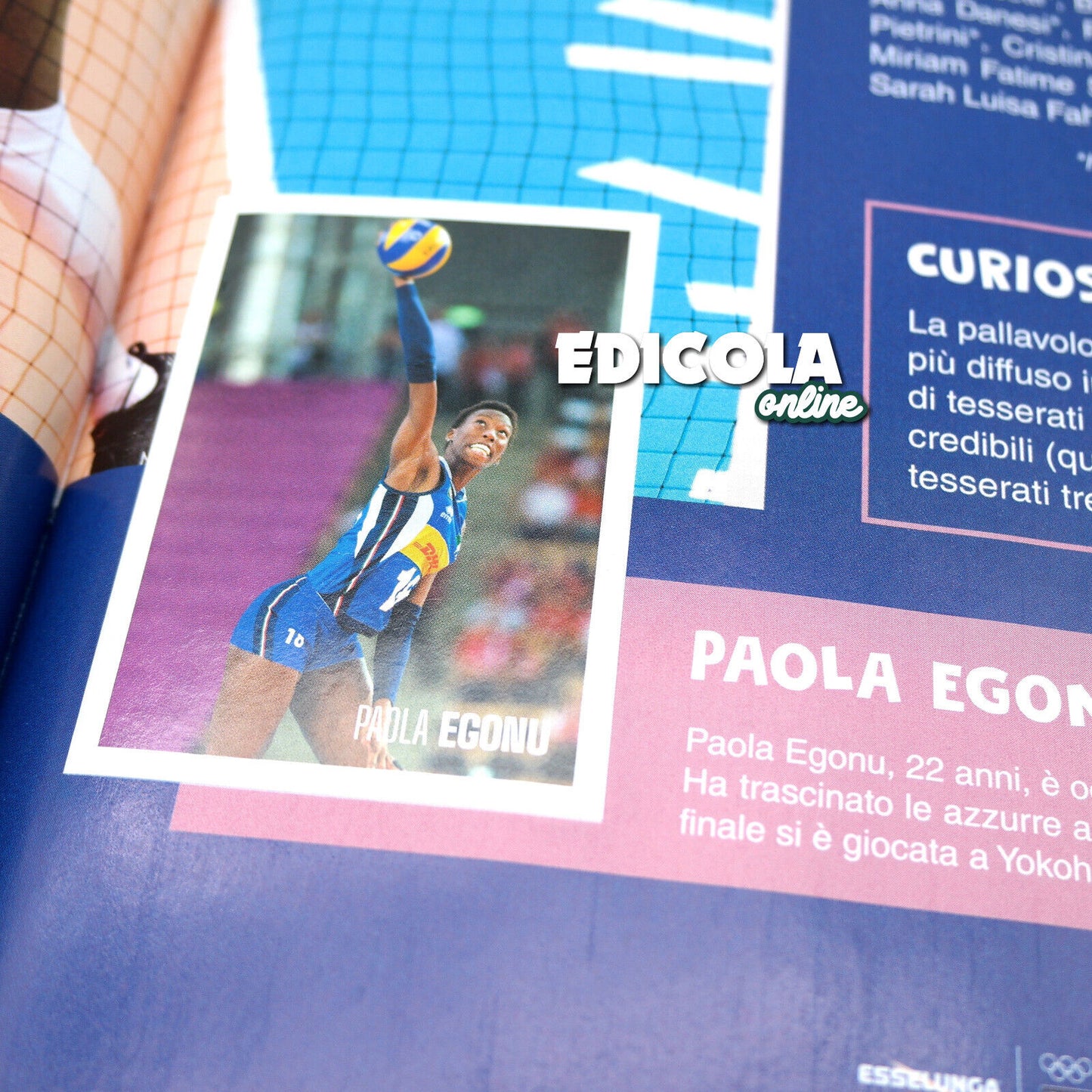 Album Completo Figur Esselunga Super Champs Tokio 2020 + Rookie Jannik Sinner
