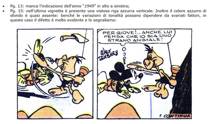 Numéro de bande dessinée Mickey Mouse Nerbini n. 1 Variante "A" RÉIMPRESSION 60 lire Vintage Rare