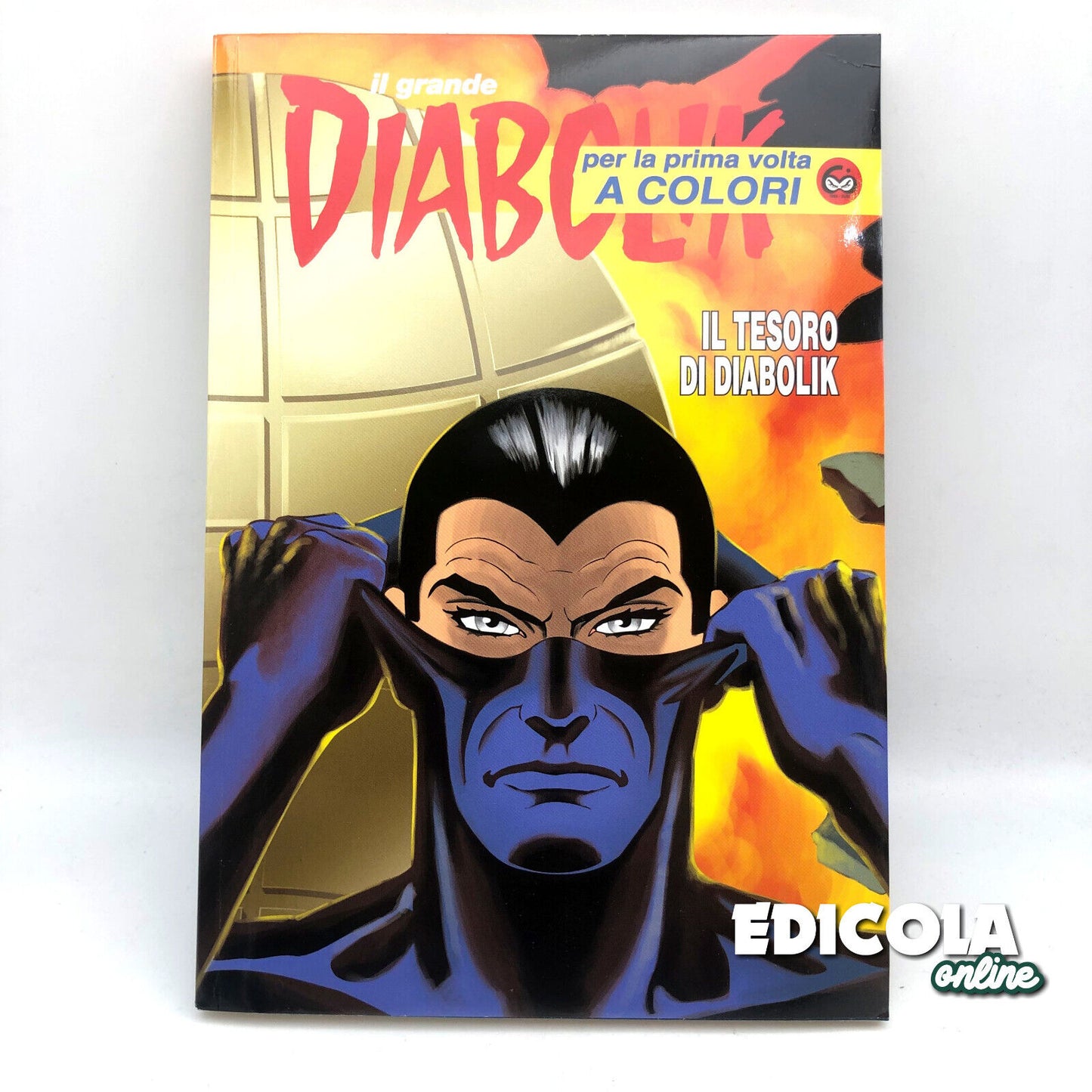 Comic-Buch DIABOLIK's Treasure Nummer n. 3 2022 Große Farbe. Selten im Zeitungskiosk erhältlich