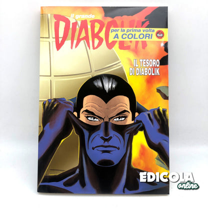 Comic-Buch DIABOLIK's Treasure Nummer n. 3 2022 Große Farbe. Selten im Zeitungskiosk erhältlich