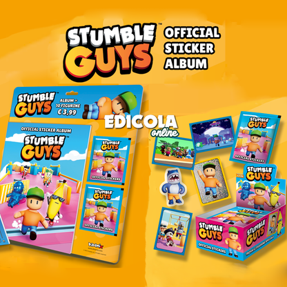 Set Album e/o Bustine di STUMBLE GUYS Figurine Sticker - Official 2024